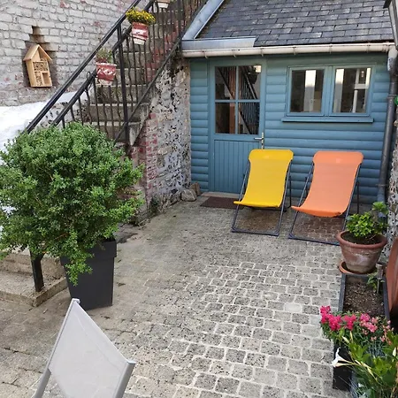 Villa L'Anse Rouge, vue sur le port à Saint-Valery-sur-Somme Extérieur photo
